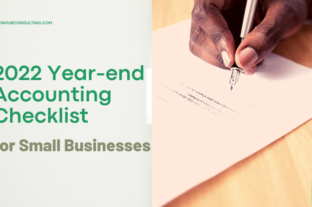 2022 Year-end Accounting Checklist
