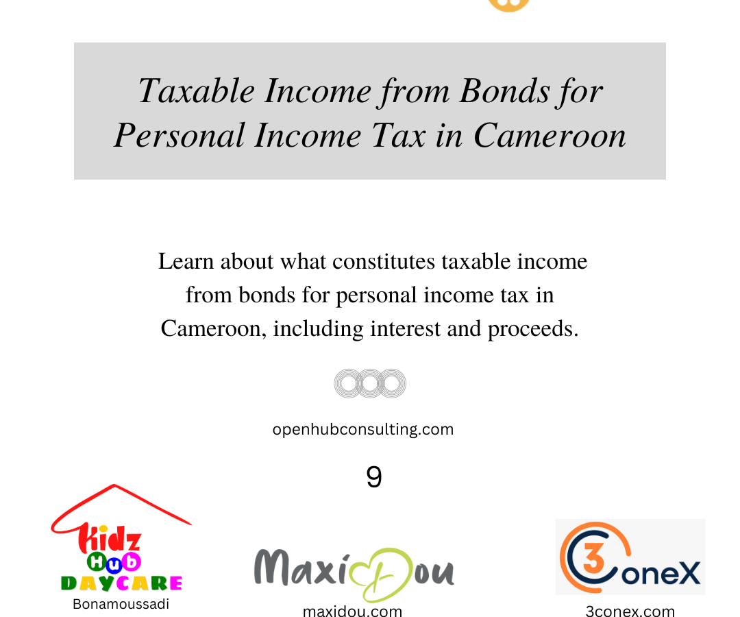 Taxable Income from Bonds for Personal Income Tax in Cameroon