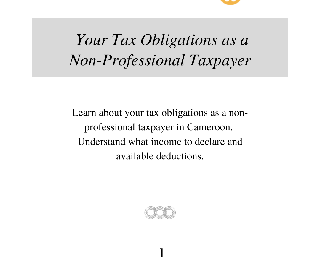 Your Tax Obligations as a Non-Professional Taxpayer