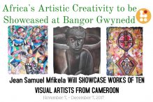 J.S Mfikela to Represent Cameroon in the Bangor Art Initiative in Bangor Gwynedd