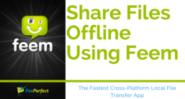 Share Files Offline Using Feem, A Local File Transfer App