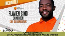 Flavien Kouatcha Wins the African Entrepreneurship Award