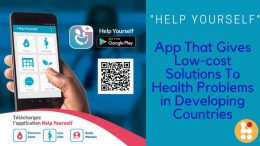 Help Yourself – App That Gives Low-cost Solutions To Health Problems In Developing Countries