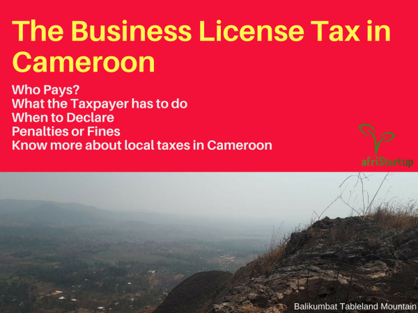 Business license tax