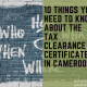 Tax Clearance Cameroon