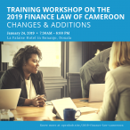 Attention! Training Workshop on the 2019 Finance Law Cameroon