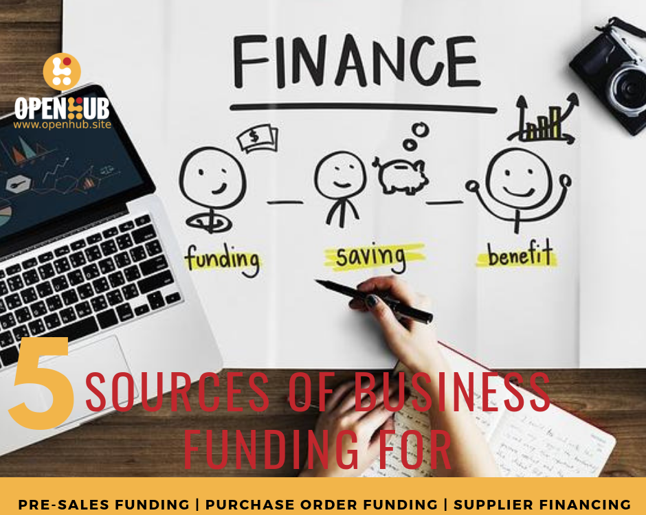 Sources of Business Funding for Entrepreneurs