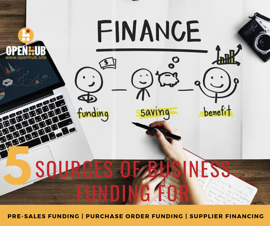 Sources of Business Funding for Entrepreneurs
