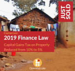 Capital Gains Tax in Cameroon Reduced from 10% to 5% – 2019 Finance Law