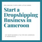 Launch a Dropshipping Business in Cameroon with Very Little Startup Capital