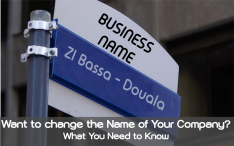 How to change the name of your company in Cameroon