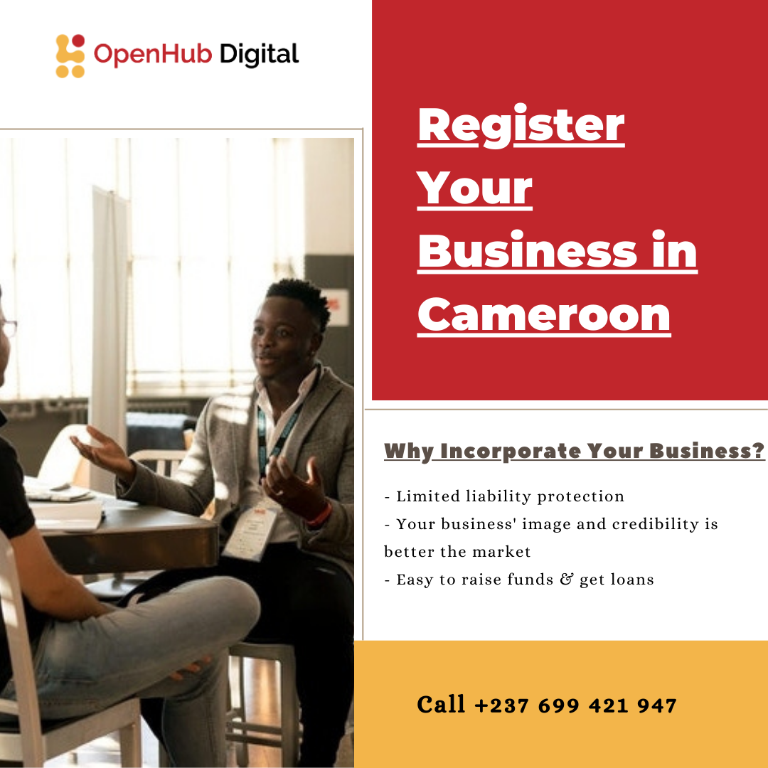 Register your private limited company in Cameroon