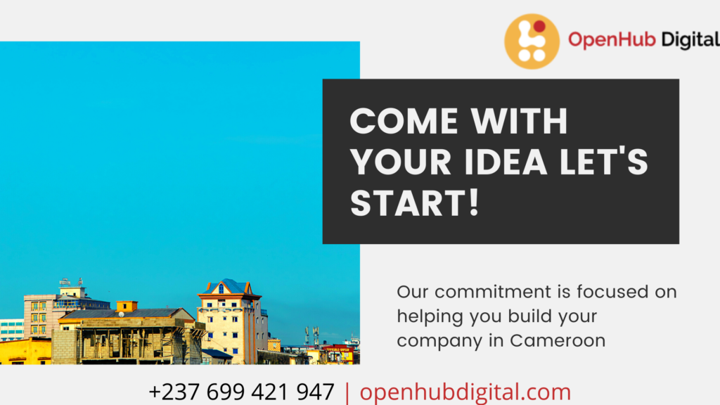 Come with your idea let's start!