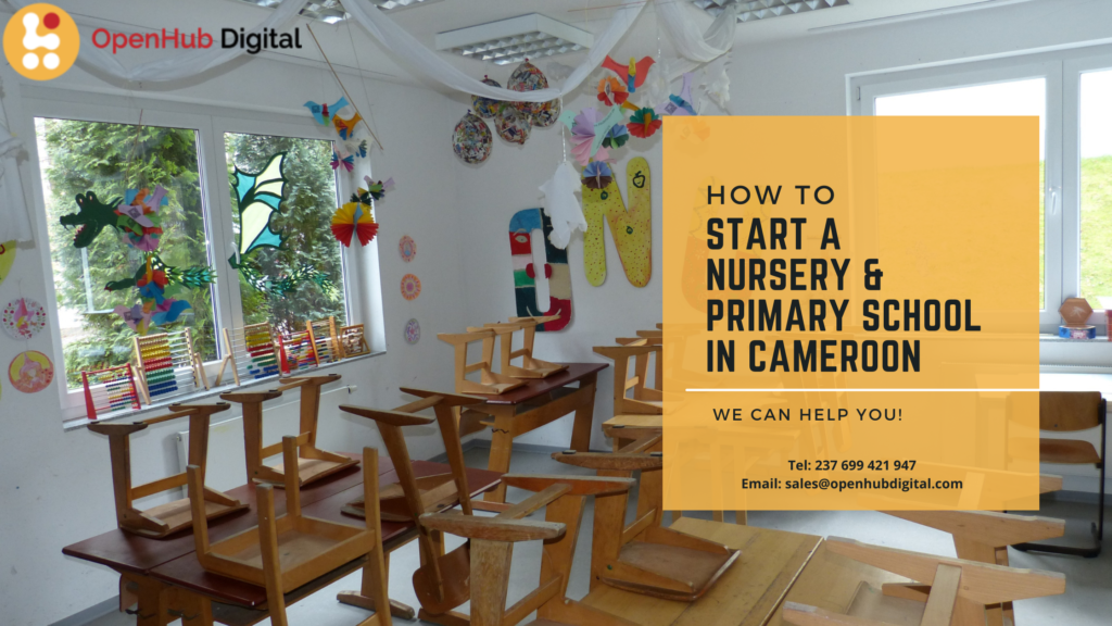 How to start a nursery & primary school in Cameroon