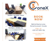 Douala – Shared Office Space at 3ConeX WorkSpace