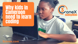 Why do kids in Cameroon need to learn to code