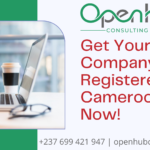 Company Registration, Business setup, and getting a Business License Company in Cameroon