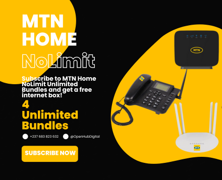 Unlimited Internet Bundles with MTN Home NoLimit!
