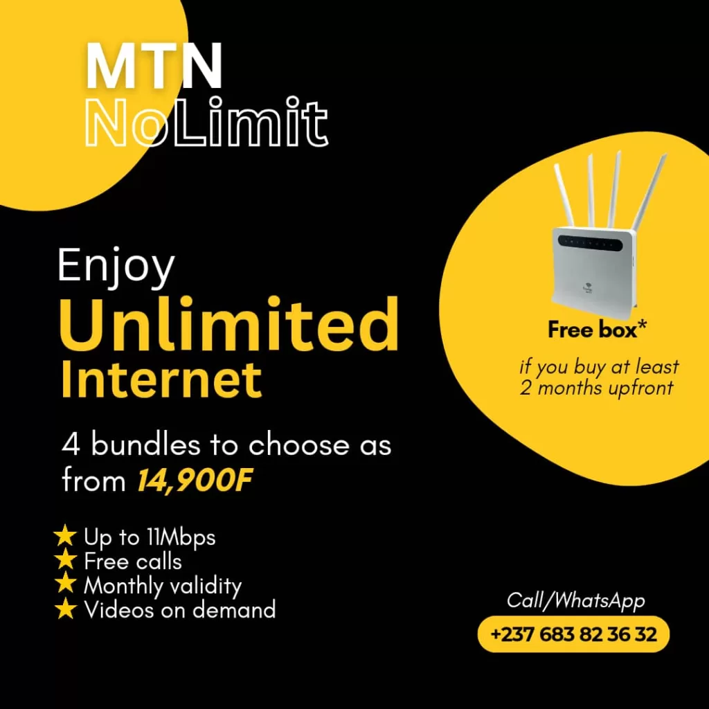MTN NoLimit unlimited Internet Connection