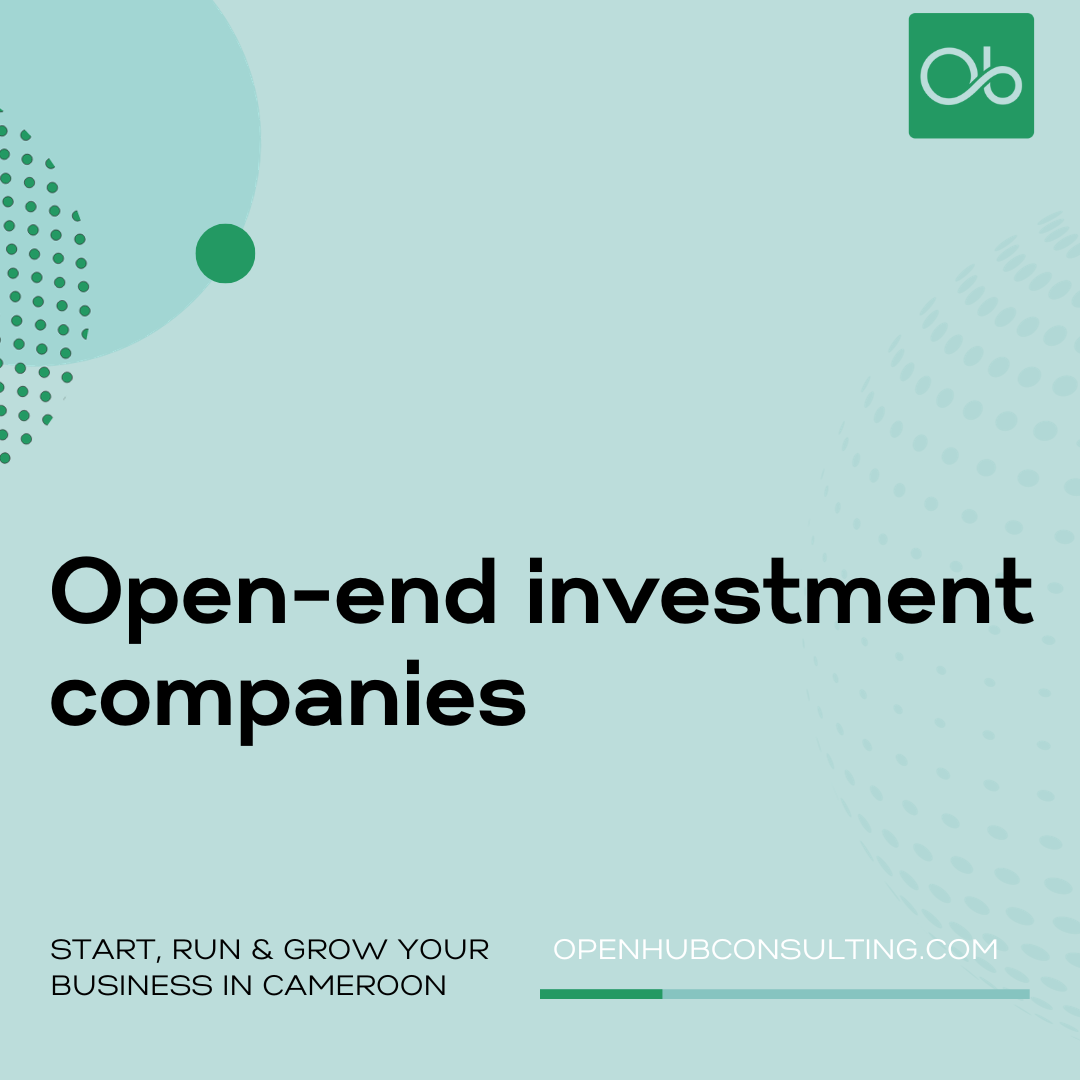 Open-end investment companies