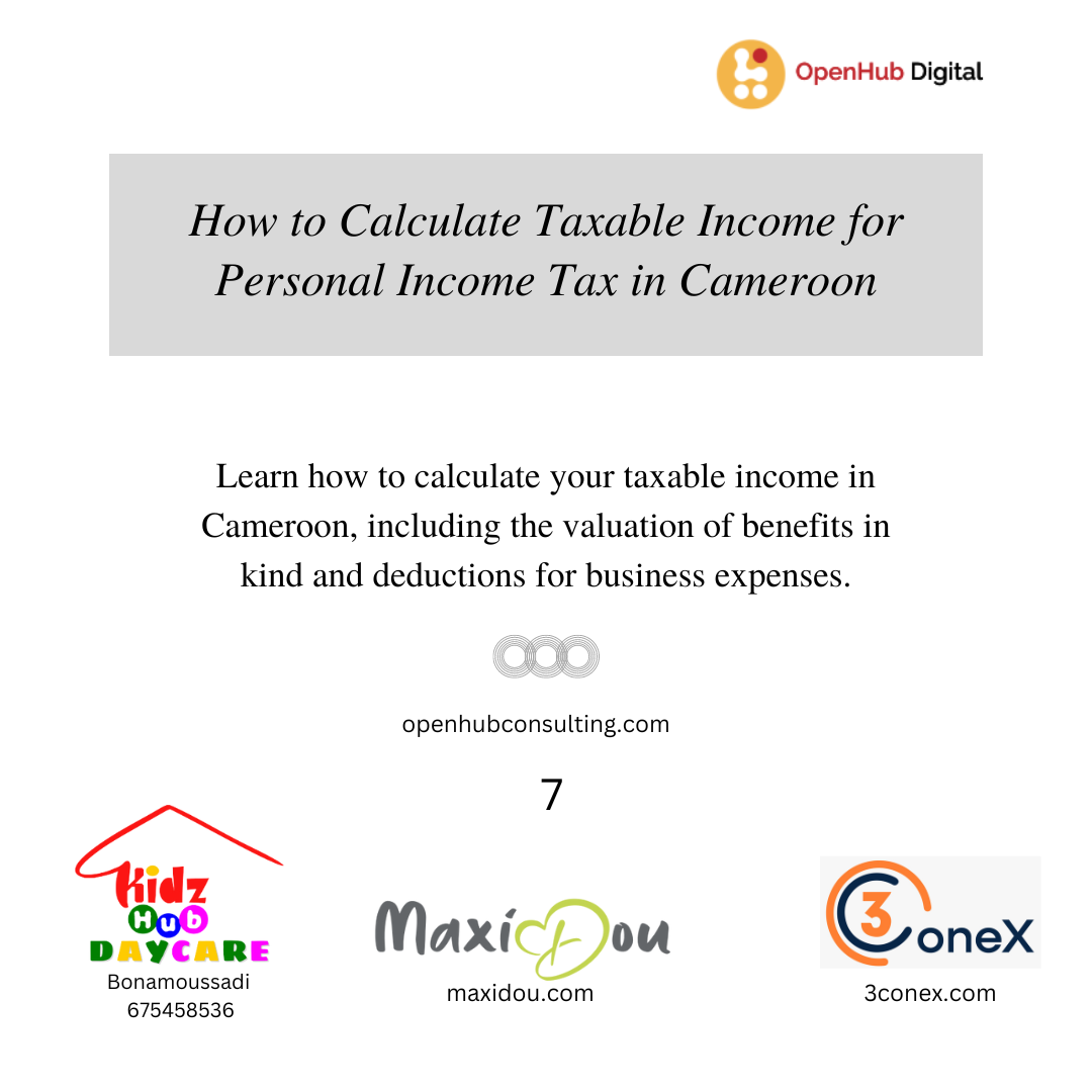 How to Calculate Taxable Income for Personal Income Tax in Cameroon