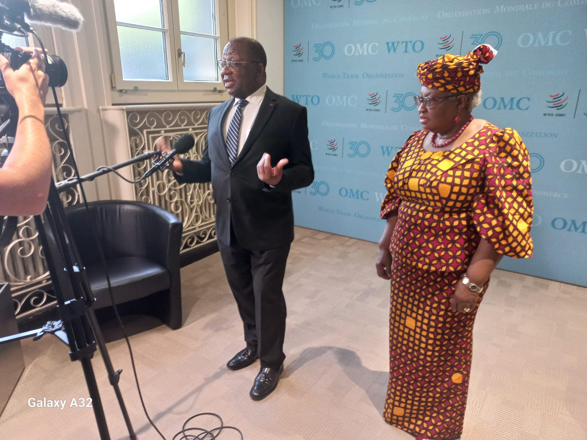 WTO Director General Meets with Cameroon’s Trade Minister