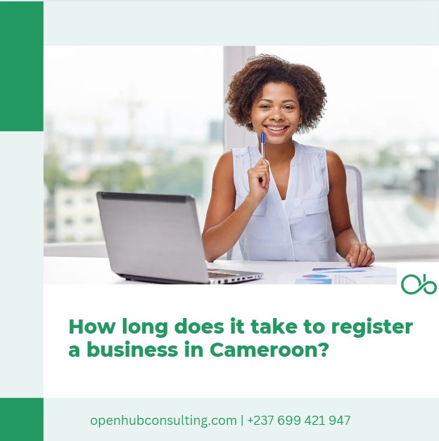 How long does it take to register a business in Cameroon?